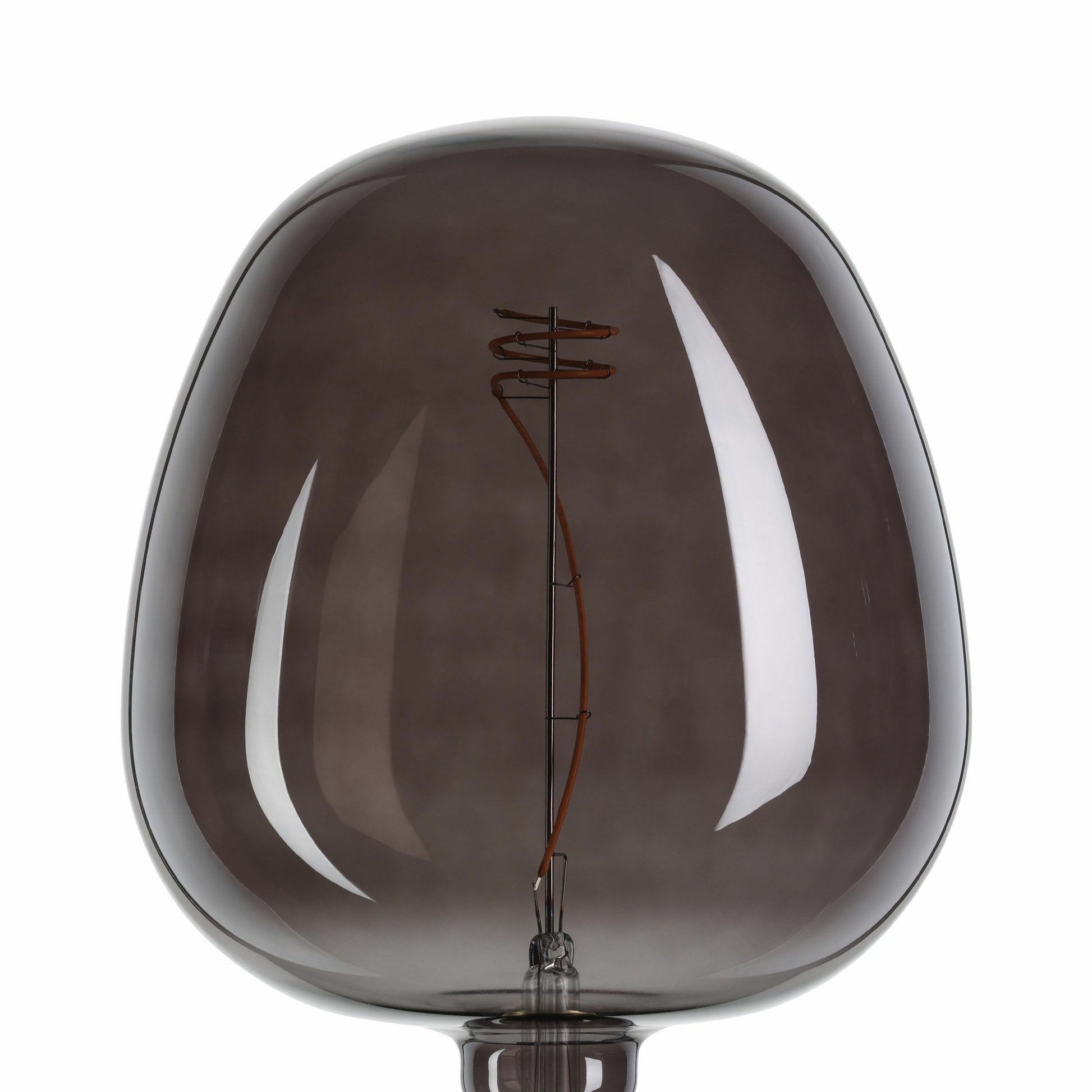 EGLO LED-Leuchtmittel Kugelform E27 – 4 W dimmbar, 40 lm, 2000 K warmweiss, 120°, schwarz