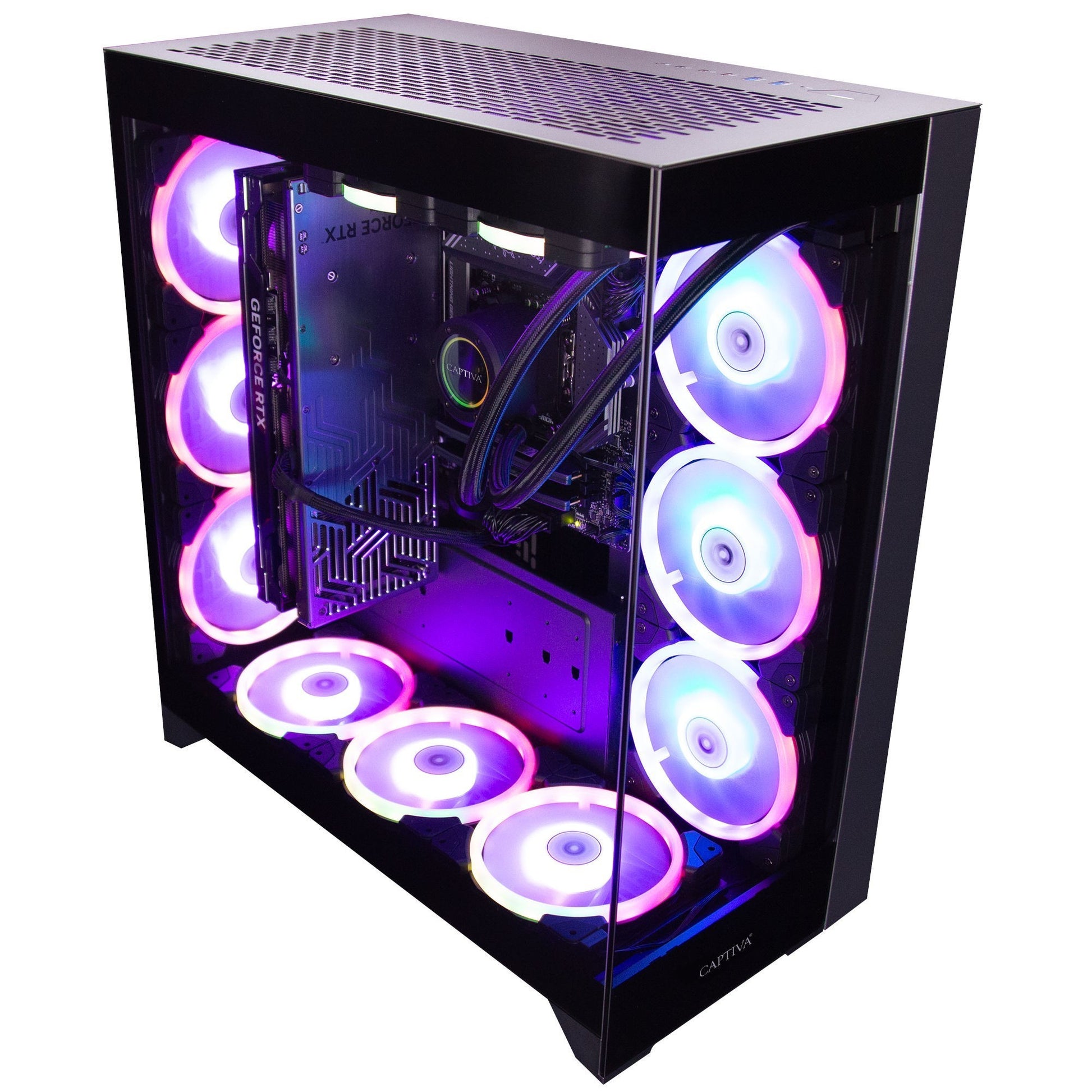 Captiva R90-249 Tower – AMD Ryzen 9 9900X3D, 64 GB RAM, 2 TB SSD, Windows 11 Home