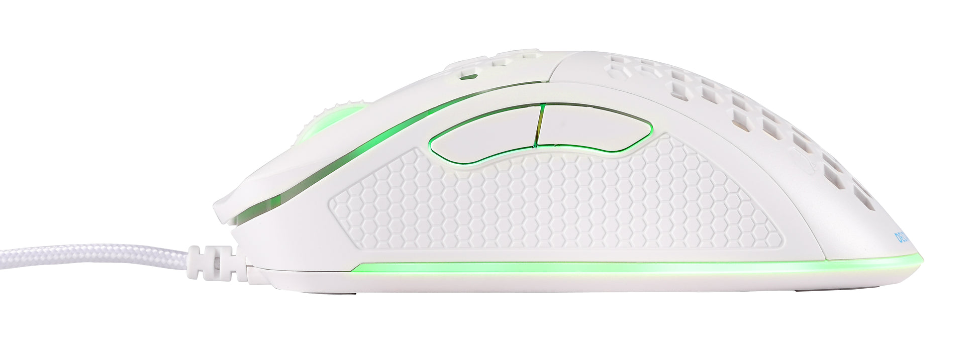 Deltaco Gaming GAM-108-W – Gaming-Maus – Kabelgebunden (USB-A), 6400 DPI, RGB-Beleuchtung, rechts