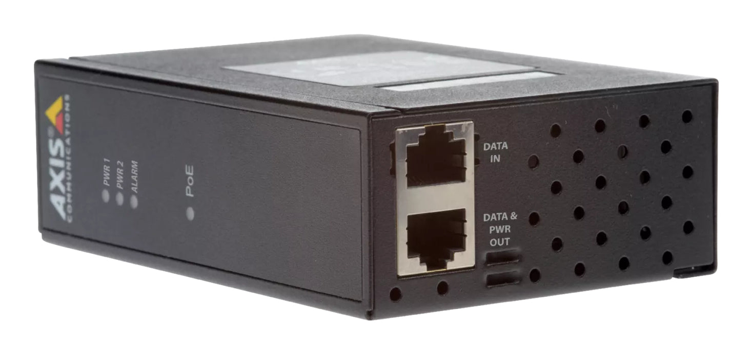 Axis T8144 PoE Midspan – 60 W, 1× RJ-45