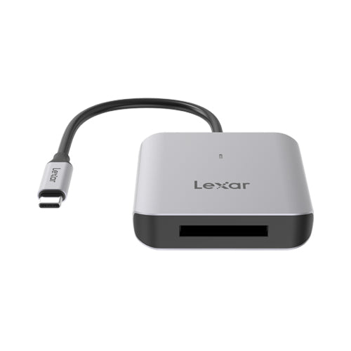 Lexar USB-Kartenleser USB-C – CFexpress Typ B – USB 3.2 Gen 2 (10 Gbit/s) – LED-Anzeige – Grau