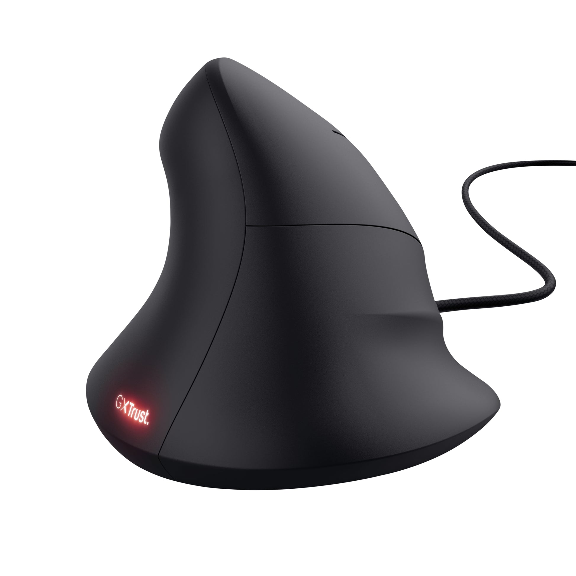 Trust GXT 144 Rexx Gaming-Maus – kabelgebunden, 10'000 dpi, 1'000 Hz, 6 Tasten, für Rechtshänder, vertikal