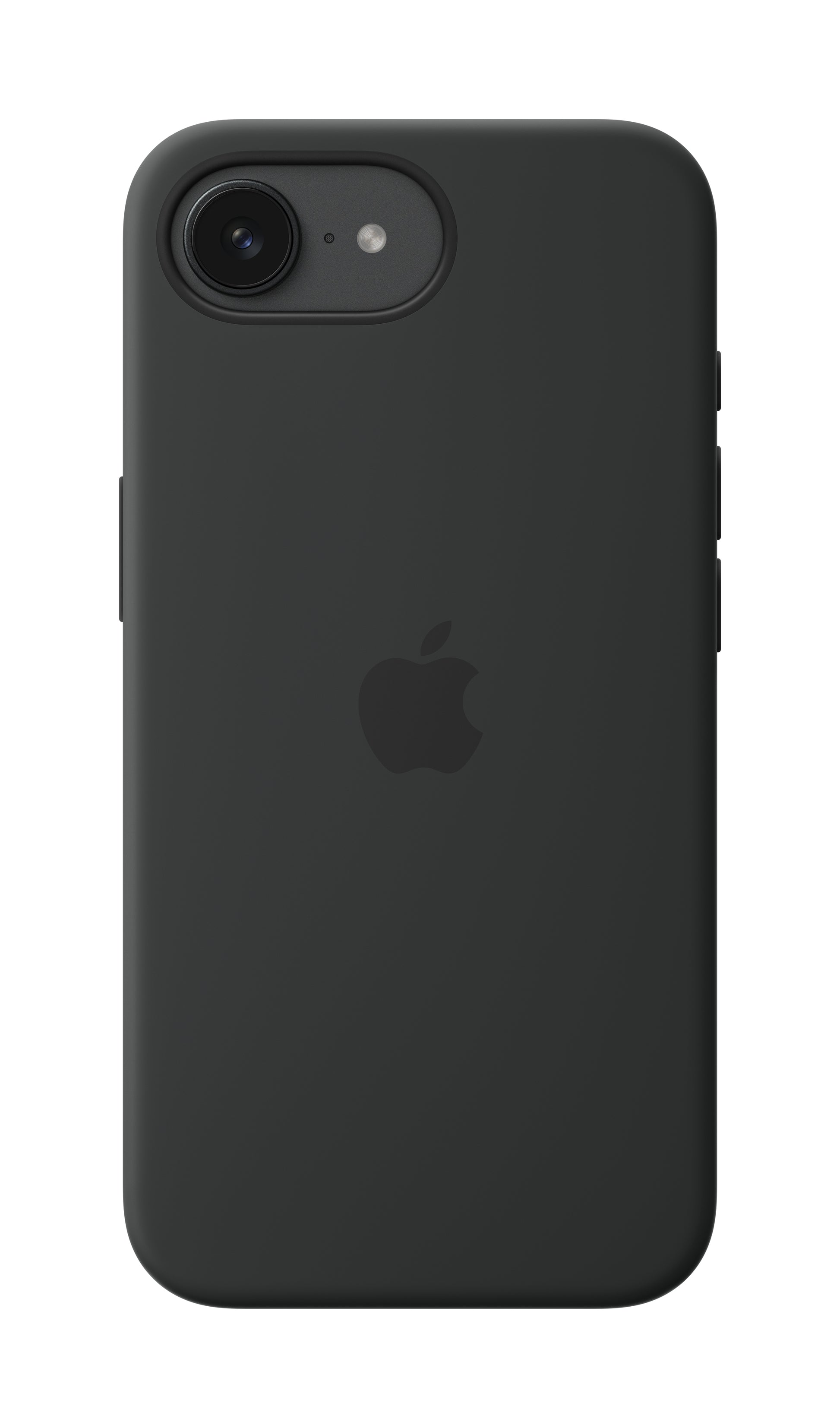 Apple Backcover – für Apple iPhone 16e – schwarz – Silikon