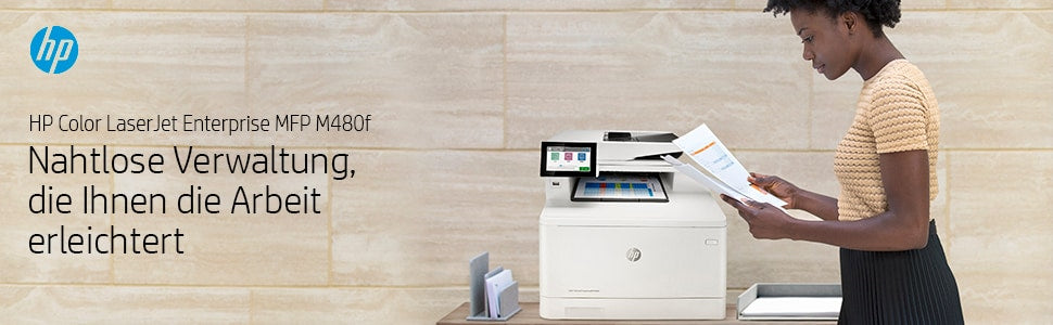 HP Color LaserJet Enterprise M480 f – Farbiger Laser-MFP, 4-in-1 – 27 Seiten/Min S/W, 27 Seiten/Min Farbe