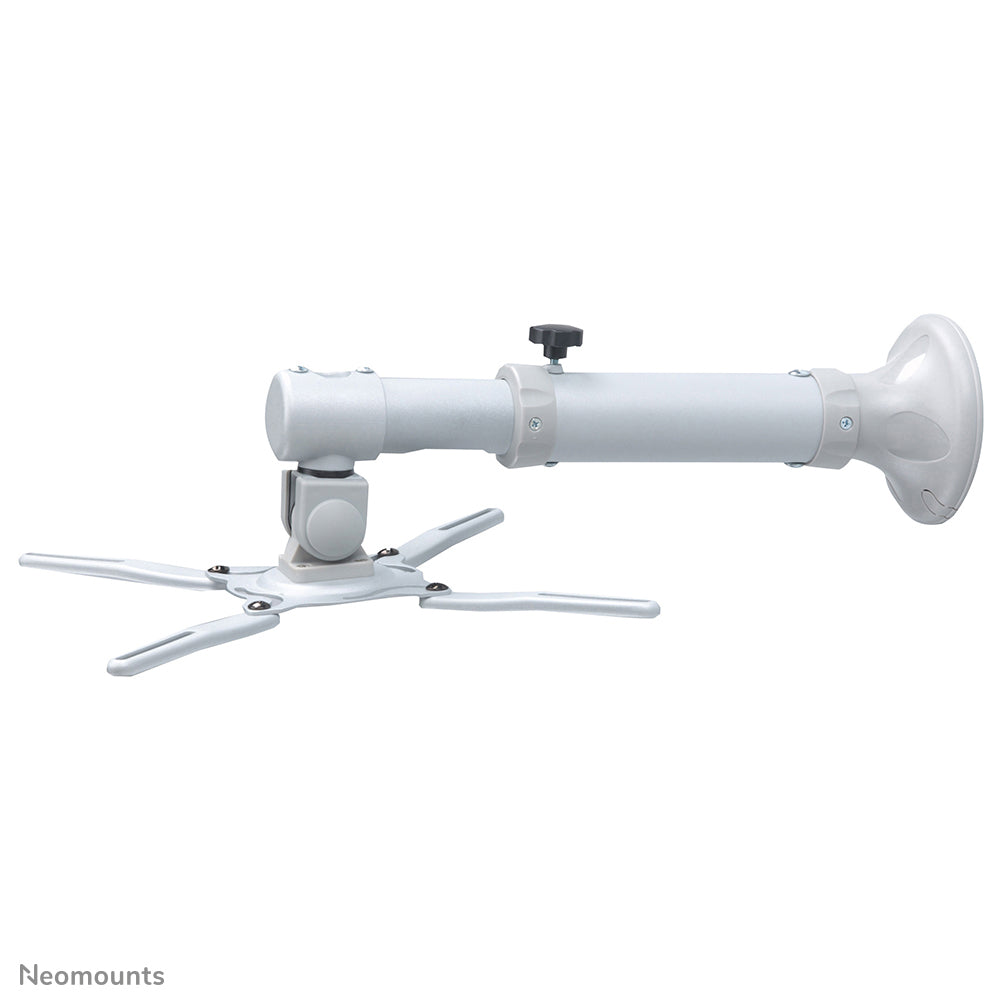 Neomounts BEAMER-W050SILVER – Projektor-Wandhalterung (UST) – 37–47 cm, 12 kg, neigbar, schwenkbar, silber