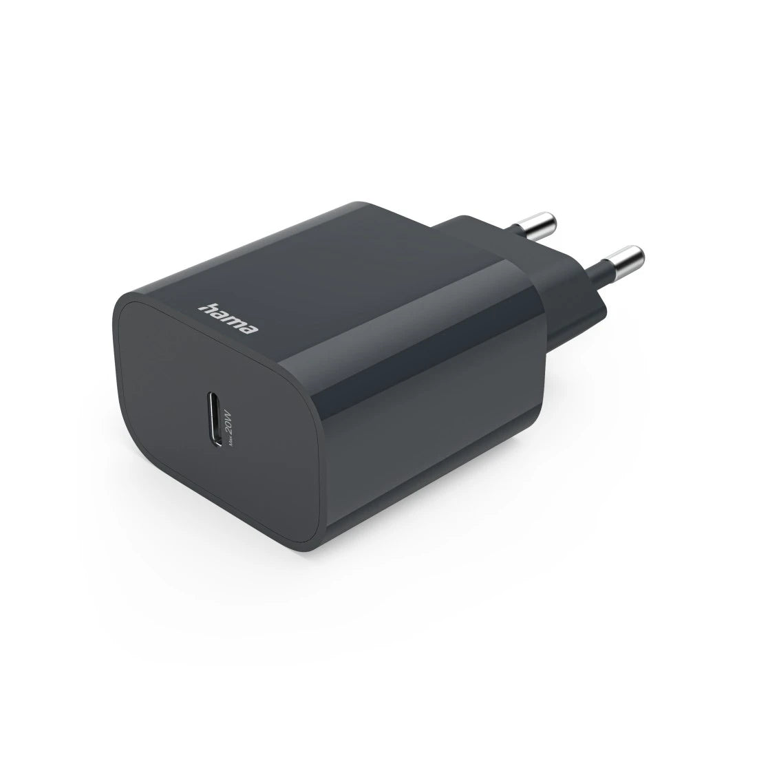 Hama Ladegerät – 20 W, 1× USB-C, Überspannungsschutz