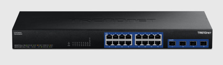 TRENDnet TEG-S50204 – Switch – 16×2.5G, 4×SFP+, 1U