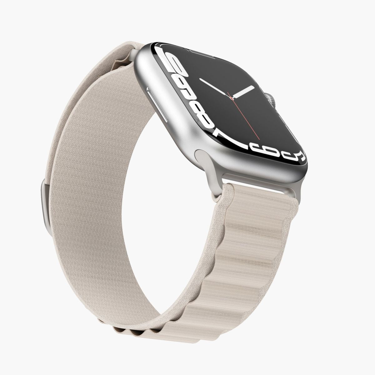 Vonmählen Action Loop Case 2 – Armband – für Apple Watch (diverse Grössen), Creme, Nylon