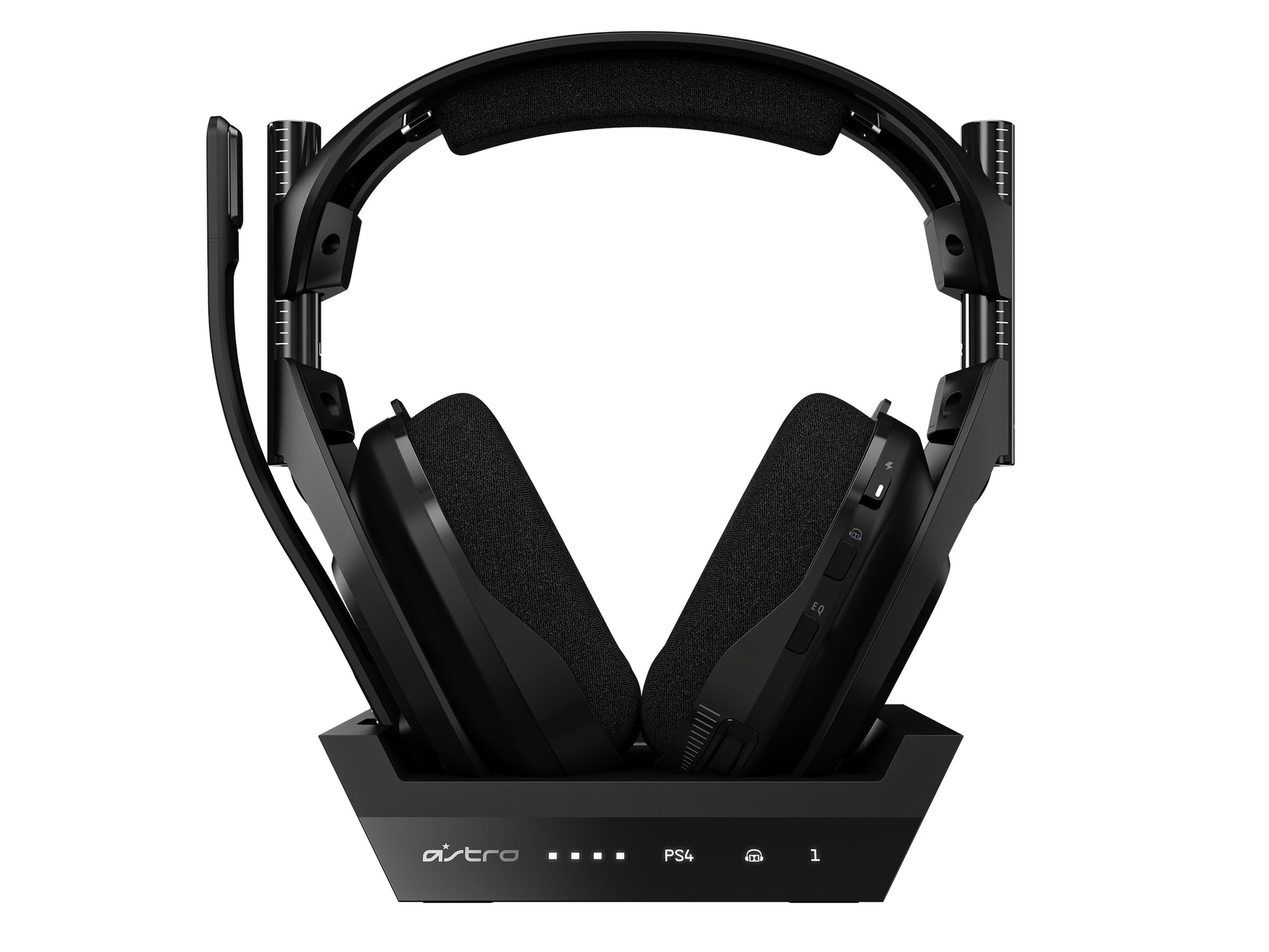 ASTRO Gaming A50 Wireless Gaming-Headset – Over-Ear, BT, mit Basisstation, für PlayStation 4