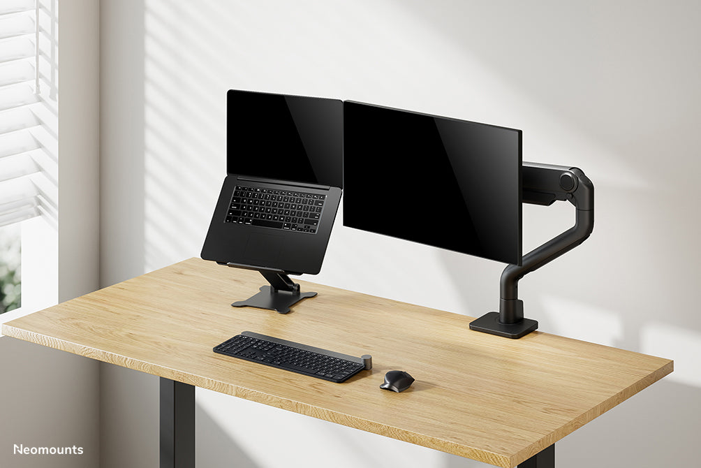 Neomounts Laptop-Ständer – bis 15" – höhenverstellbar, bis 5 kg – Schwarz