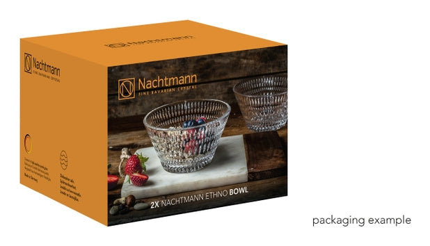 Nachtmann Dessertschale – 2er Set, 740 ml, Ø 16,5 cm, Kristallglas, Transparent, spülmaschinenfest
