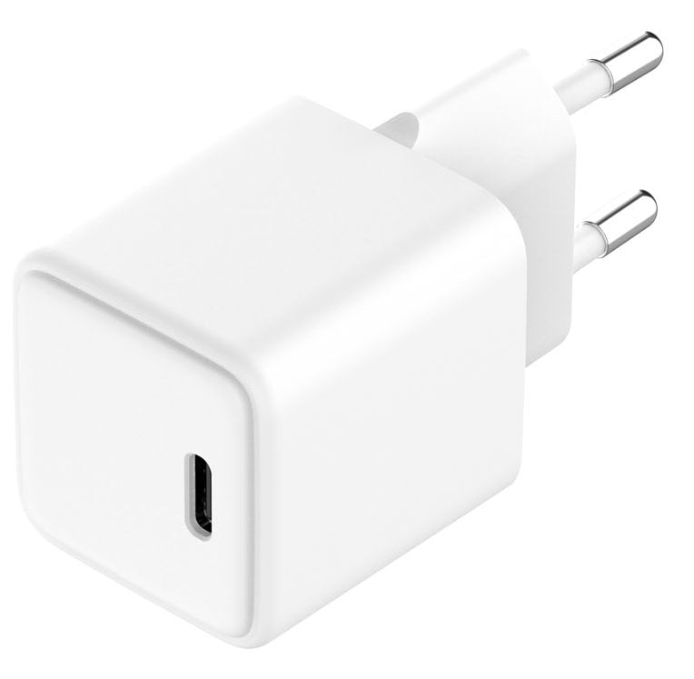 LMP Netzladegerät – 30 W, 1× USB-C, GaN, PD 3.0, PPS, weiss