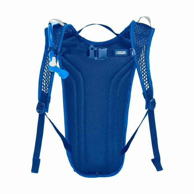 CamelBak Kindergartenrucksack Mini M.U.L.E – 3,5 l, reflektierend, Polyester – Blau, 190 × 360 × 150 mm