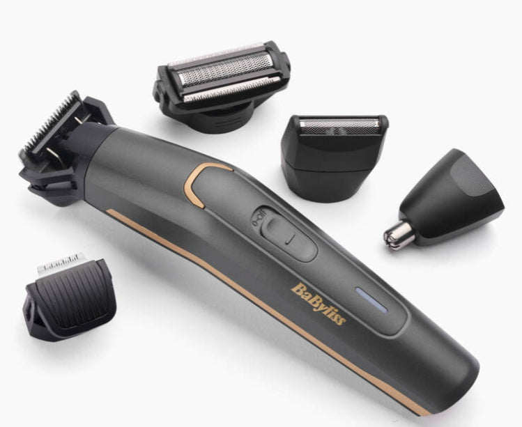 BaByliss Multitrimmer MT987E – kabellos, 70 Min Akku, 1–14 mm Schnittlänge – Graphit