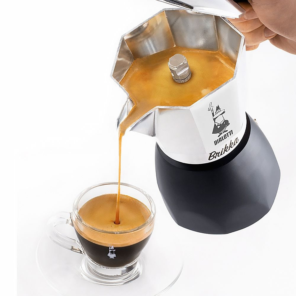Bialetti Brikka – Mokka-Kanne, 4 Tassen