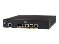Cisco C931-4P – Enterprise-Router, 4x LAN (GbE), 2x WAN (GbE), Schwarz
