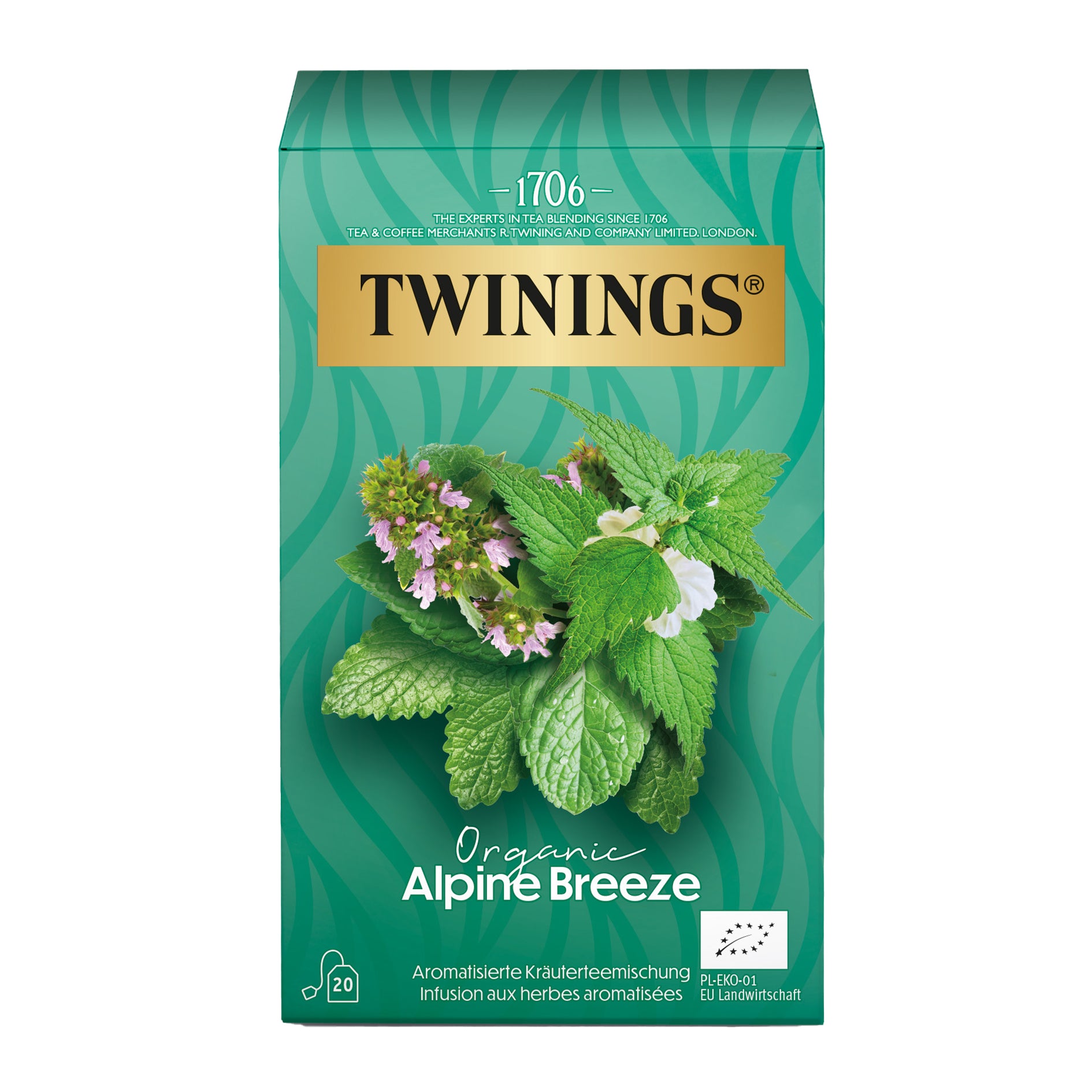 Twinings – Kräutertee Zitronenmelisse – Teebeutel 20 Beutel – Bio