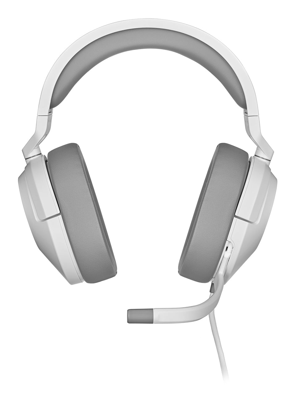 Corsair HS55 Stereo – Over-Ear Gaming-Headset – 3,5 mm Klinke, Stummschaltung – Weiss – für PC