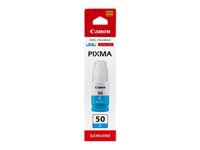 Canon Tintenpatrone GI-50C, cyan, 70 ml – für Inkjetdrucker/Multifunktionsgeräte