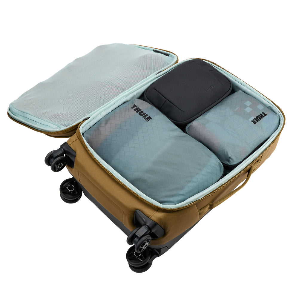 Thule Packwürfel-Set Compression Cube Set – bluesign, 3 l – grau – Nylon – 2 Stk.