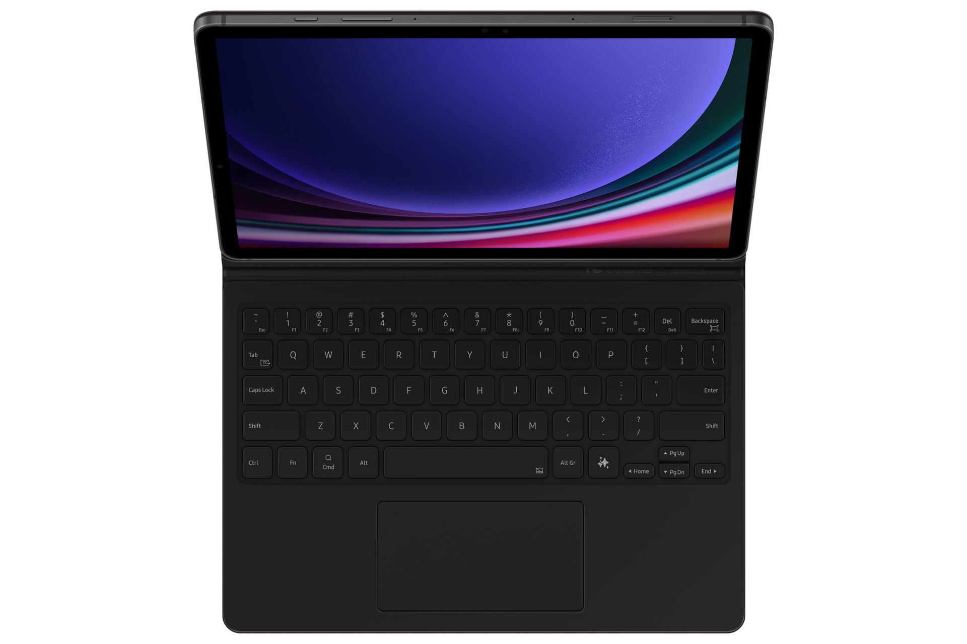 Samsung Für Galaxy Tab S9 11", Galaxy Tab S9 FE 11" – EN – Schwarz