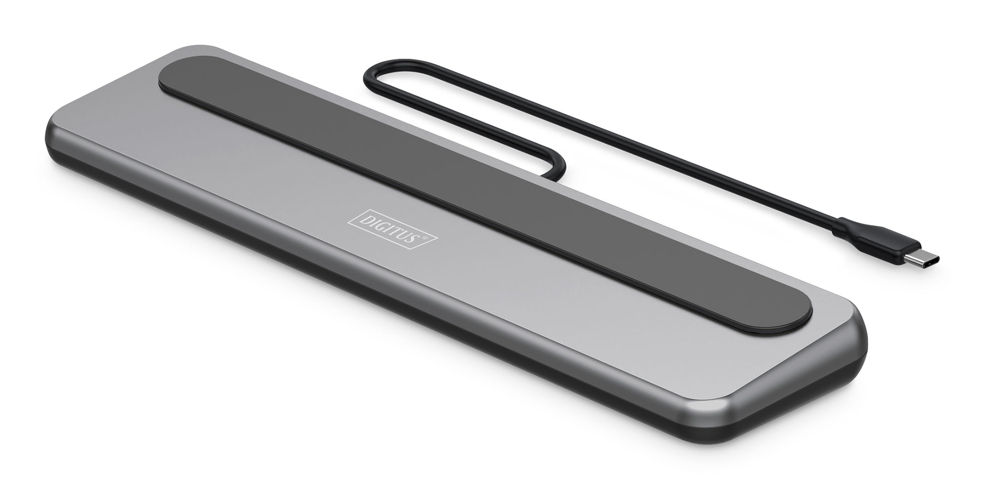 Digitus Dockingstation – USB-C, 1× DP, 2× HDMI, 3× USB-A, 2× USB-C, 100 W PD, GbE, für Windows/Mac/ChromeOS