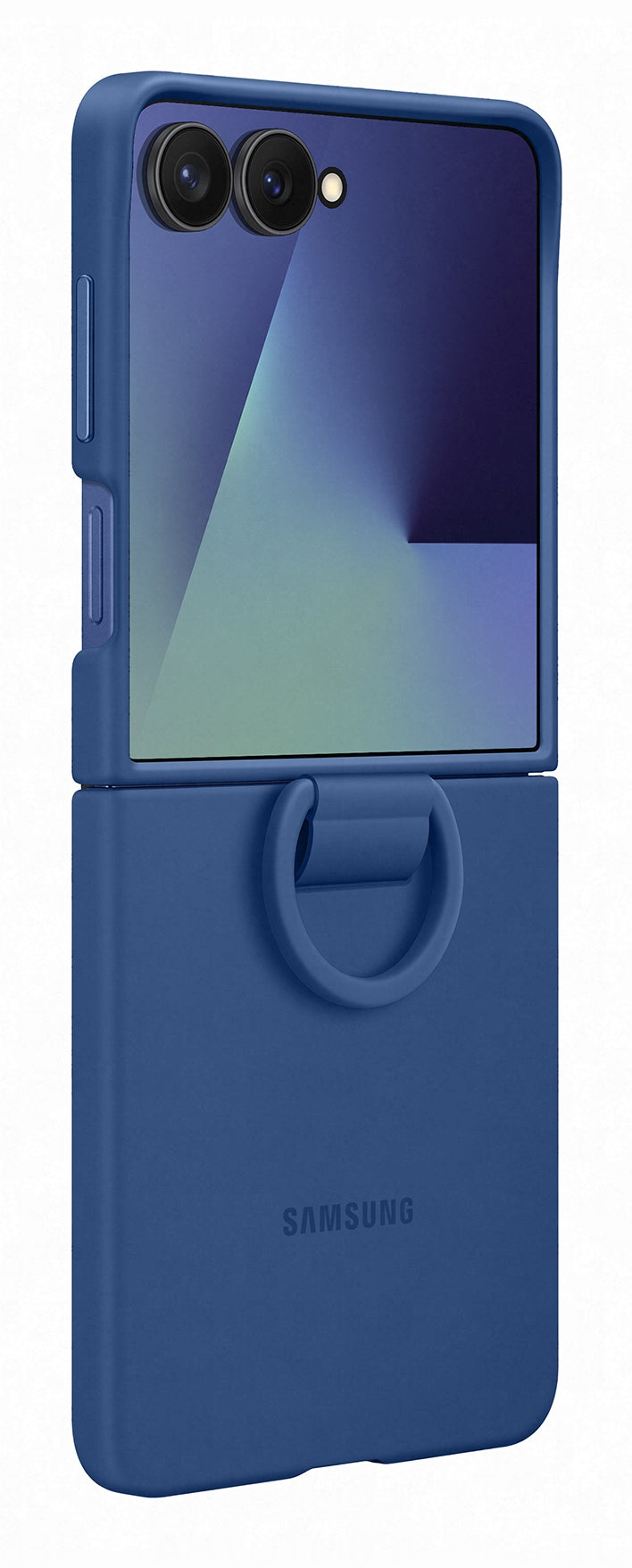 Samsung Backcover – für Samsung, Silikon, Navy, Anti-Fingerprint-Oberfläche