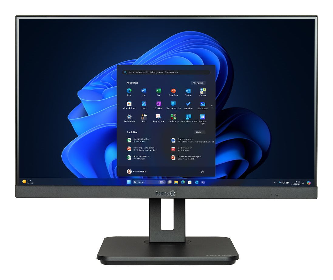Terra 2410HA GREENLINE All-in-One – 23,8" Full HD, Intel Core i5-14500, 16 GB RAM, 1 TB SSD, Windows 11 Pro