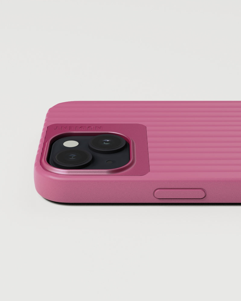 Nudient – Backcover – für Apple iPhone 15 – Deep Pink
