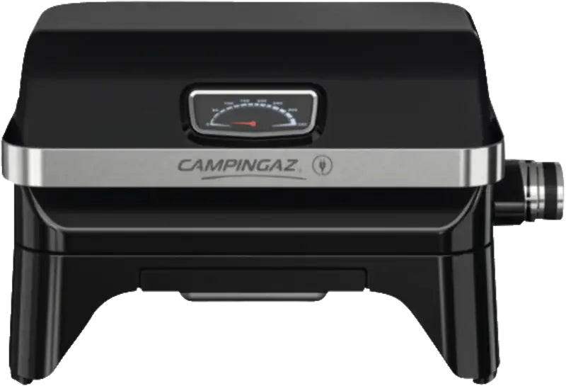 Campingaz Tischgrill Attitude 2go electric – 1'200 cm² Grillfläche, 2000 W, Gusseisen, Deckel – schwarz