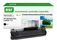 esr 1871B002 Schwarzer Toner – Kompatibel – 2'550 Seiten – für Canon