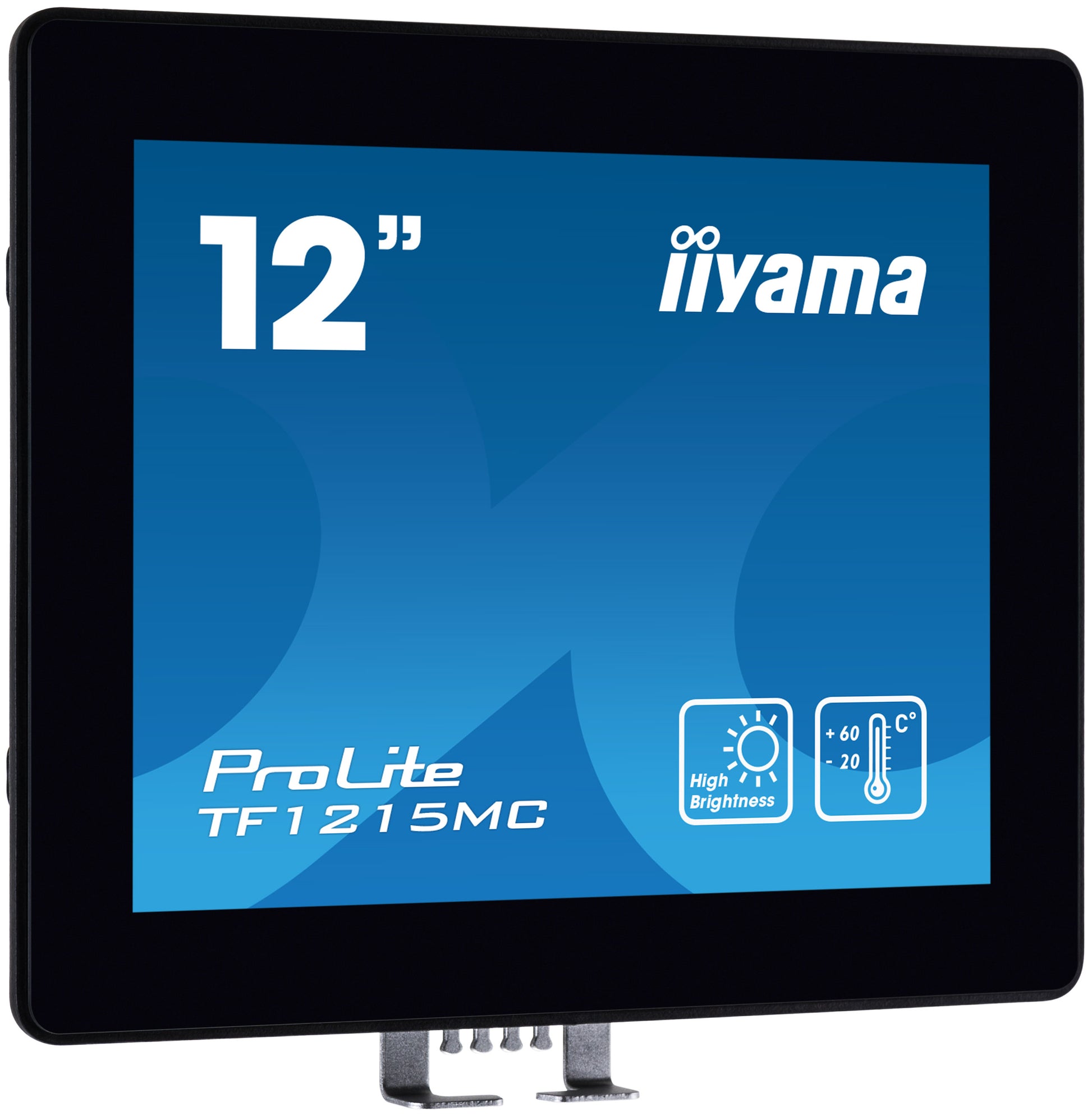 iiyama TF1215MC-B1 12" XGA PCAP – HDMI, DisplayPort