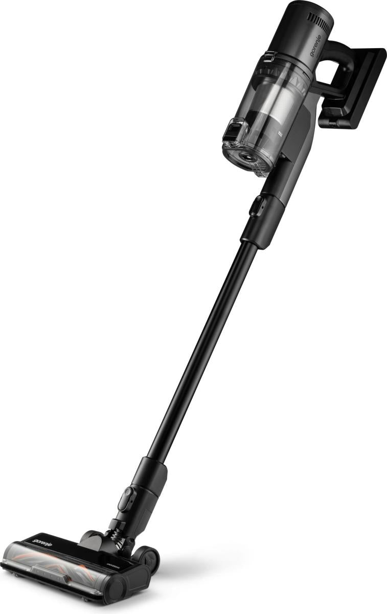 Gorenje Kabelloser Staubsauger NEOEXPERT SVC296749NEBL, mit Absaugstation, 2-in-1 – 60 min, 190 AW, Behälter 0,6 l