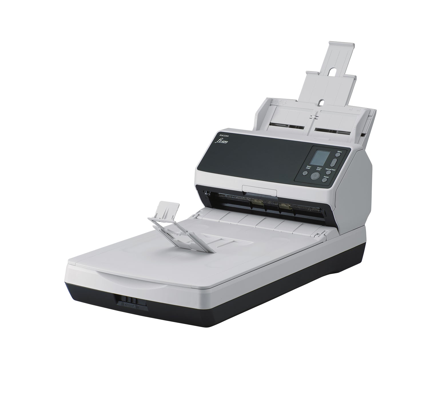 Ricoh fi-8290 – Flachbett + ADF, A3, Duplex, 90 Seiten pro Minute, ADF 100 Blatt, LAN