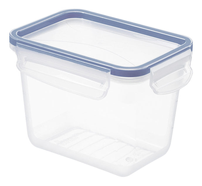 Rotho Vorratsdose 1 l, 12 × 16 × 11,3 cm, Kunststoff, transparent/blau