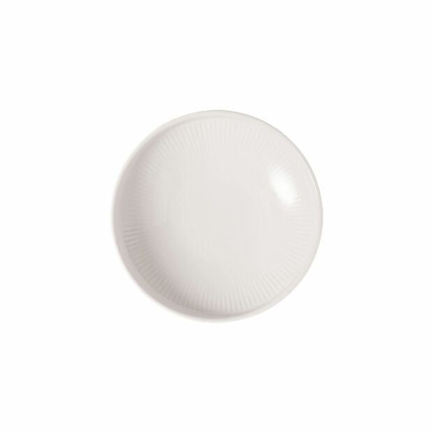 Villeroy & Boch Afina Dessert-Schale – 0,08 l, Porzellan, Weiss, Spülmaschinenfest, Mikrowellenfest, 6 Stück