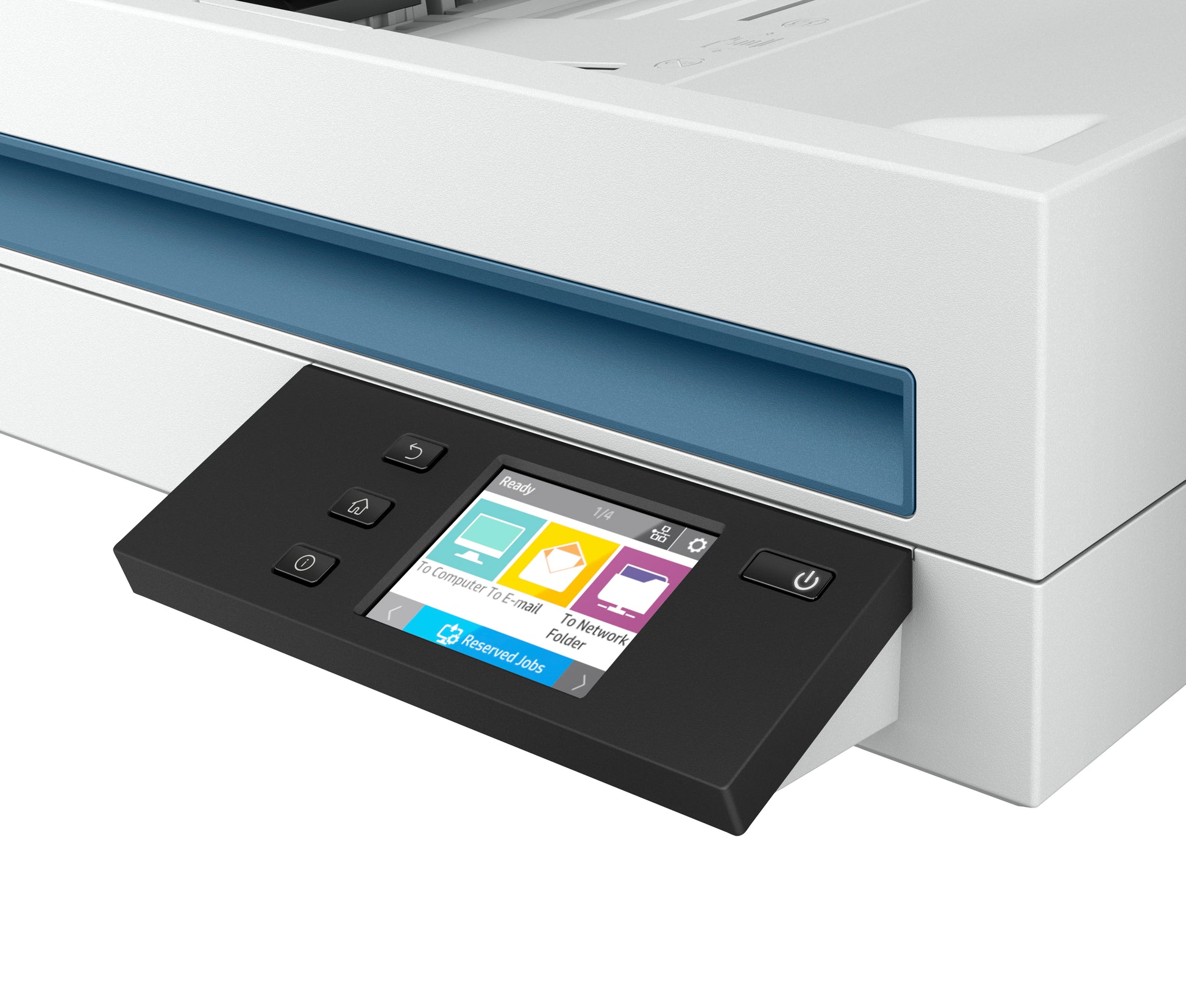 HP Scanjet Enterprise Flow N6600 – Flachbettscanner mit ADF, Legal, Duplex, 1200 dpi, ADF 100 Blatt