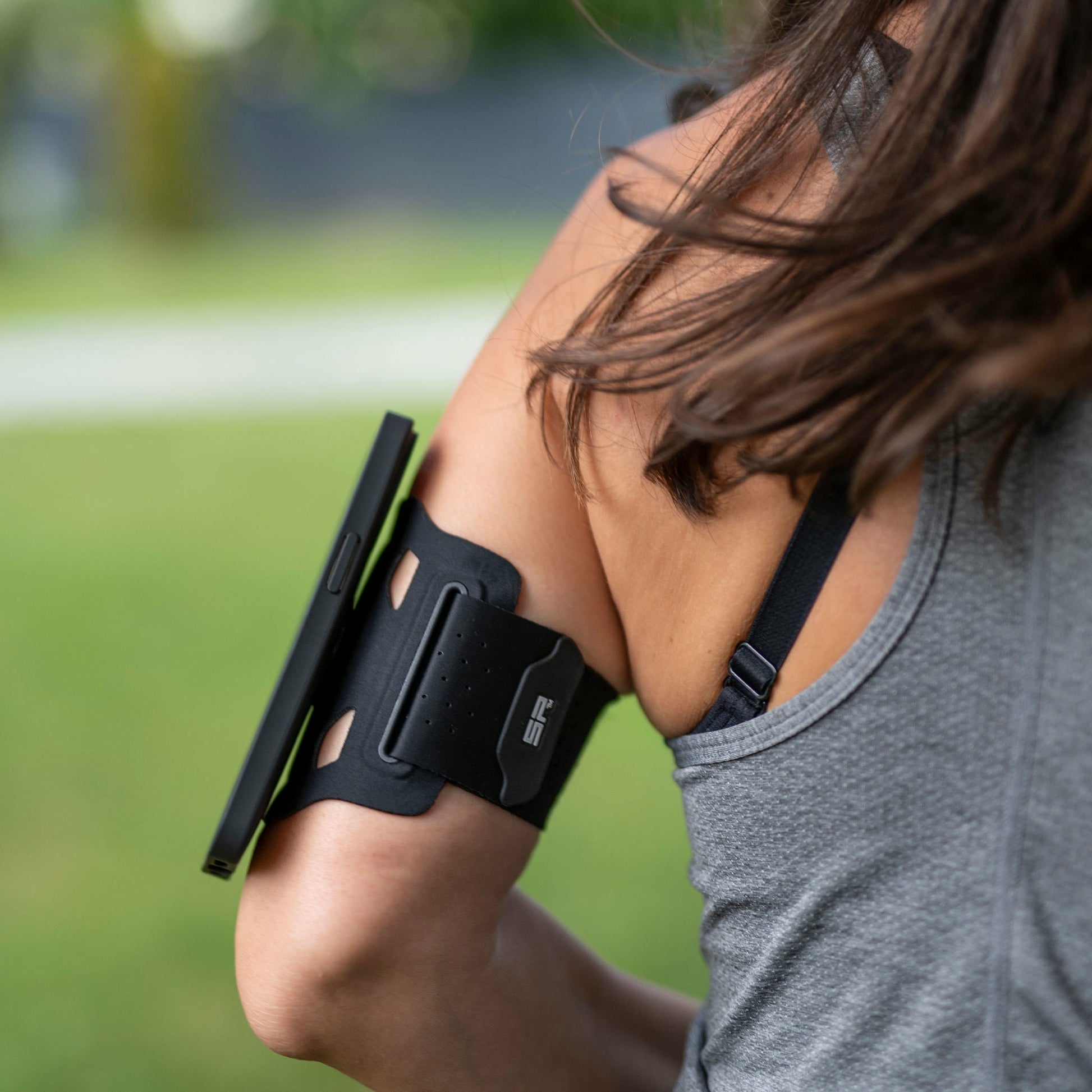 SP Connect Backcover – für Apple iPhone 17 Pro – MagSafe, Kunststoff, schwarz, Armband, Fahrradhalterung