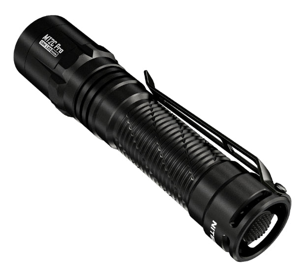Nitecore Taschenlampe MT2C PRO – 1800 lm, 520 m, IP68, USB, Akku 3600 mAh – Schwarz