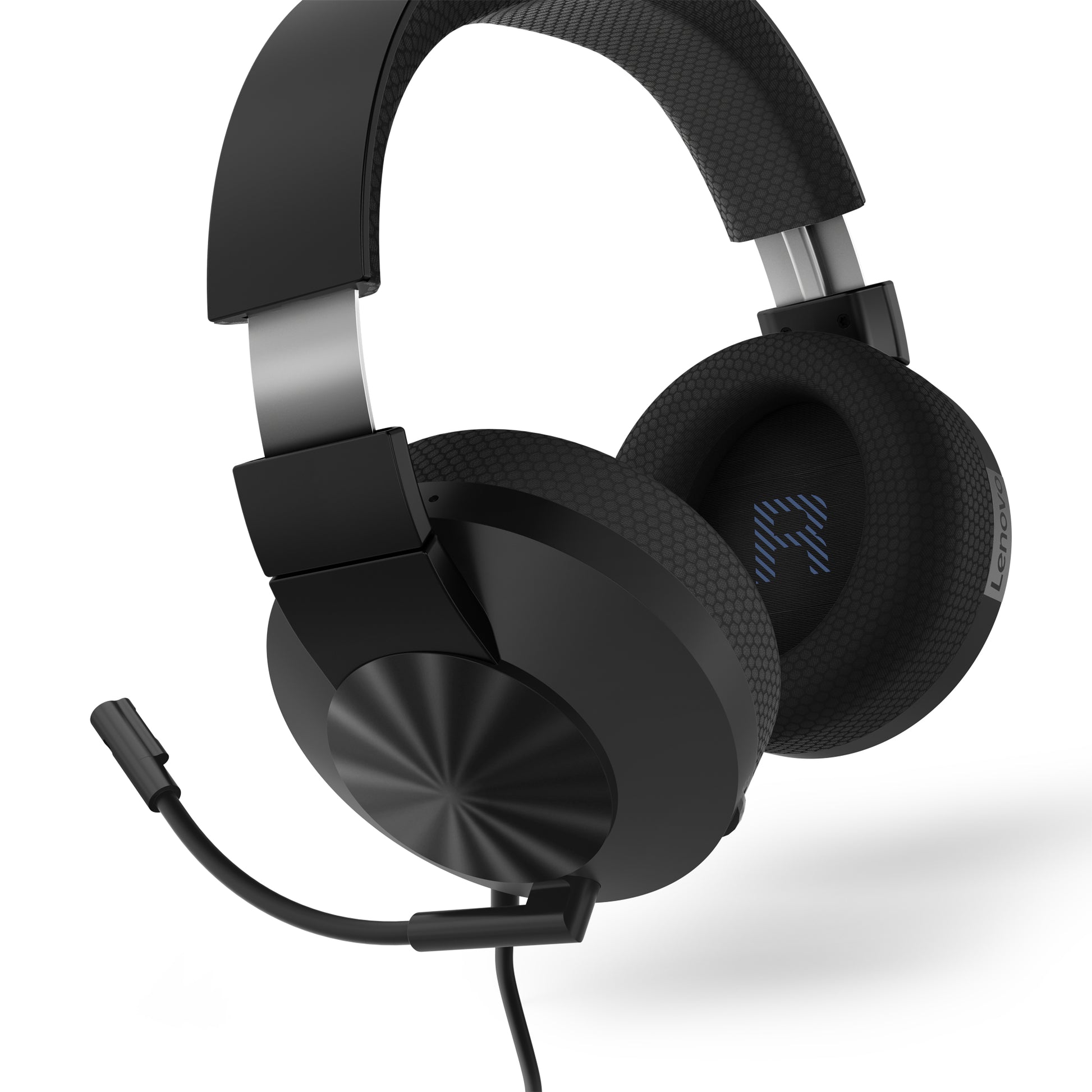 Lenovo Legion H200 Gaming-Headset – Over-Ear, Stereo, Kabelgebunden, 3,5 mm Klinke, Schwarz