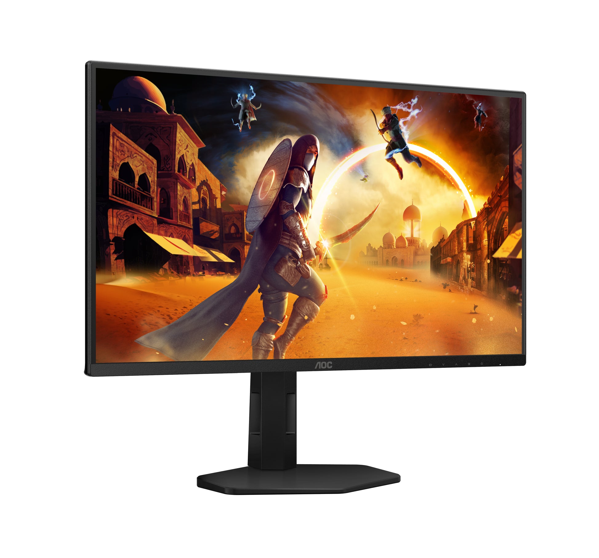 AOC 25G4SXU – Monitor, 24,5" 1920 × 1080 (Full HD), IPS, 310 Hz, 400 cd/m², USB-Hub, Adaptive Sync, Schwarz