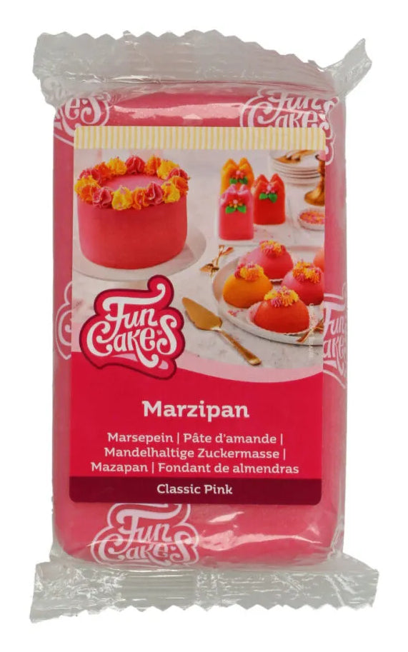 FunCakes Marzipan Pink – glutenfrei – 250 g
