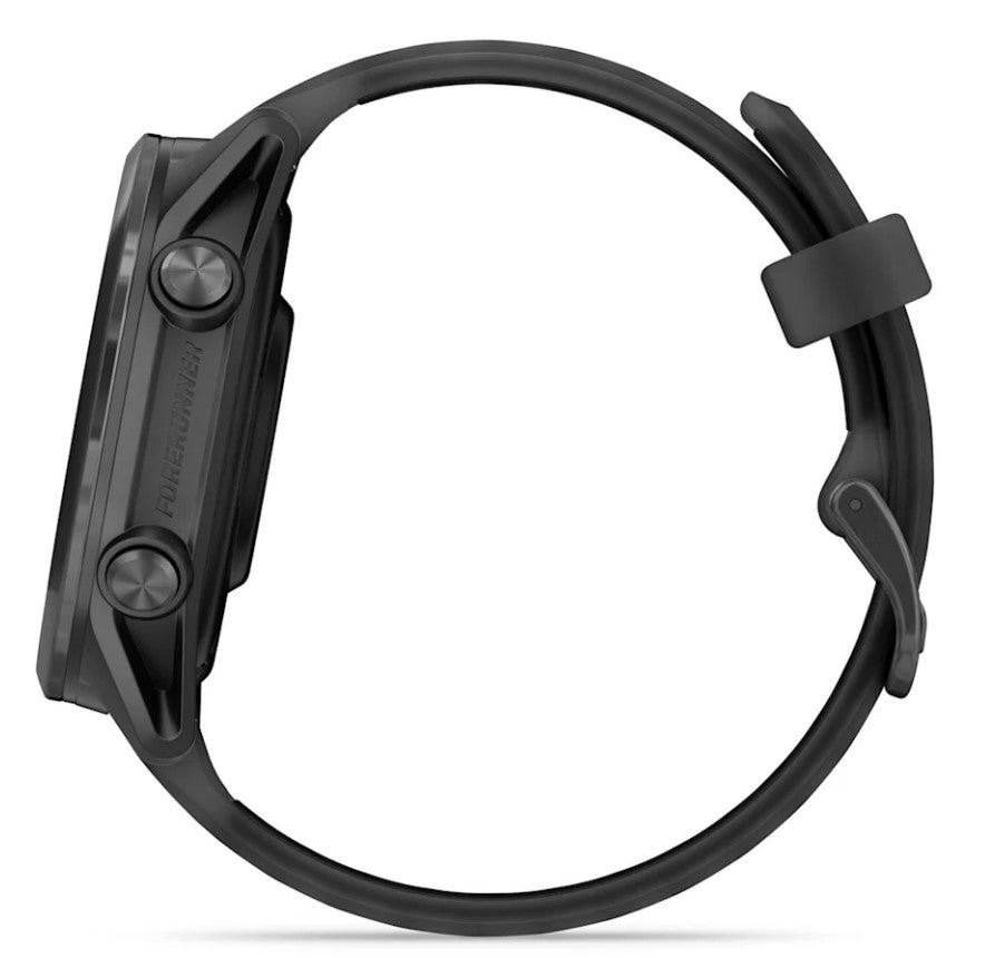 Garmin Forerunner 570 42 mm GPS – Aluminium Schwarz, Sportband, 50 m, für iPhone und Android