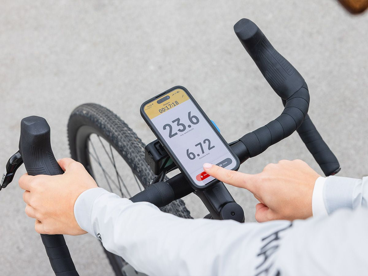 Quad Lock Out Front Mount V3 – Fahrrad-/Motorrad-Halterung – Klemmhalterung, für Smartphones bis 7"
