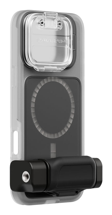 PolarPro Backcover – für Apple iPhone 16 Pro Max – transparent – MagSafe-kompatibel, mit Kordel