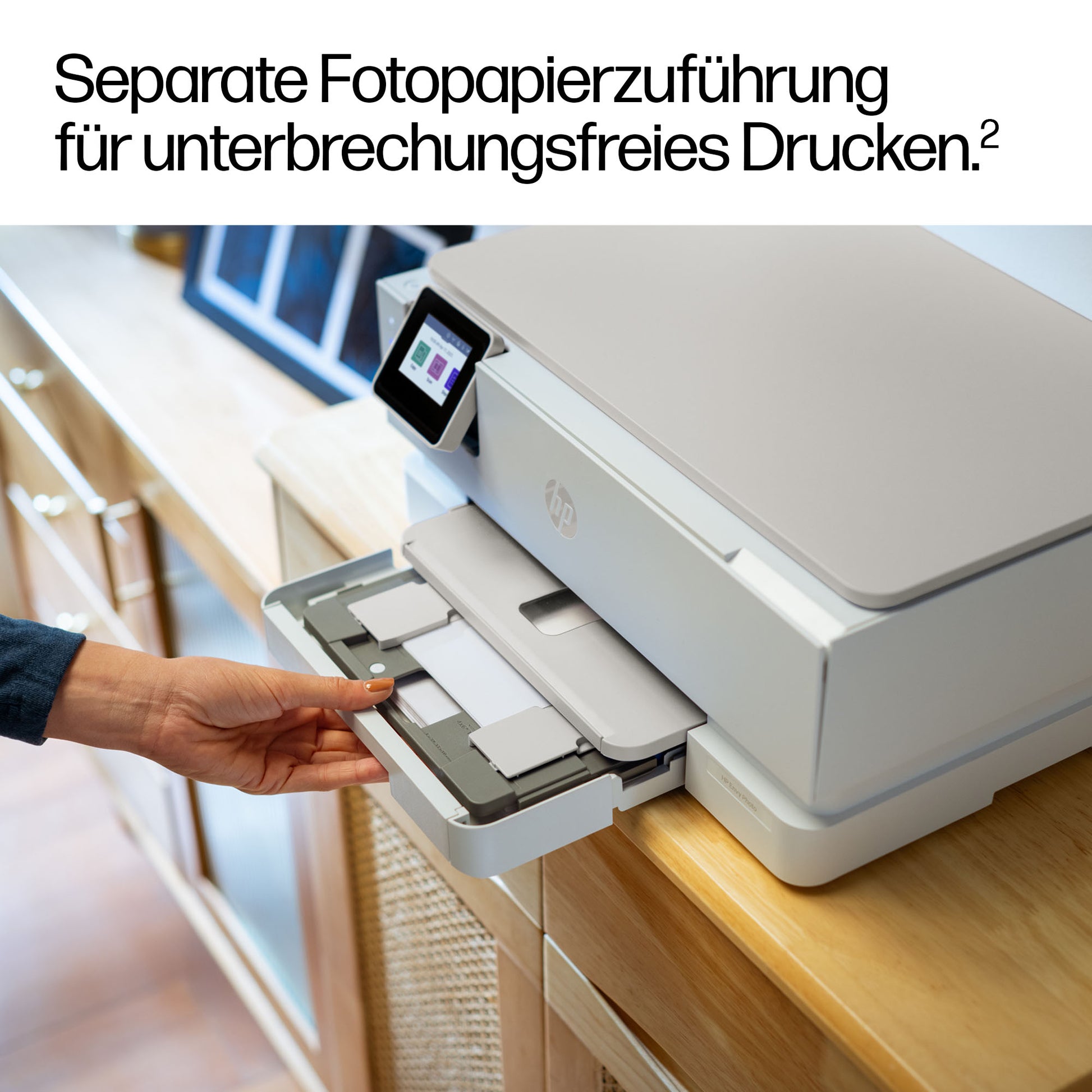 HP Envy Photo 7234 – Farbtintenstrahl-Multifunktionsdrucker, A4, 3-in-1, Duplex, ADF, WLAN, AirPrint, Mopria