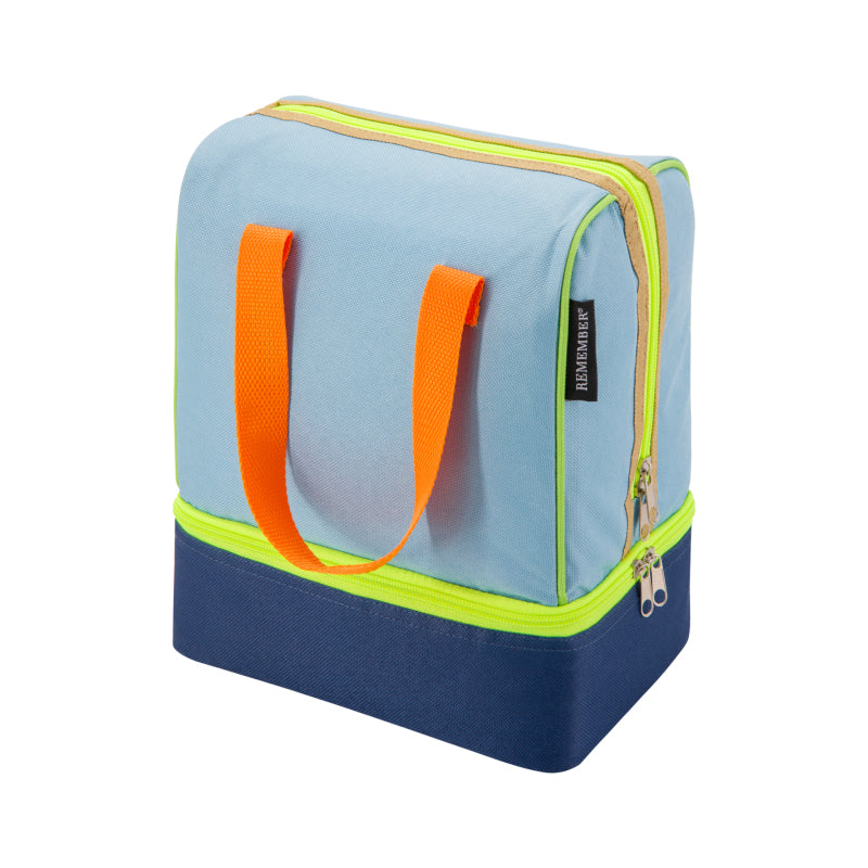 REMEMBER Lunch-Kühltasche Nick – 9 l – mehrfarbig, Polyester (PES) – 1 Stk.