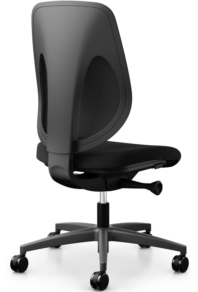 Giroflex Bürostuhl 353 – Sitzhöhe 39–51 cm, 120 kg, Schwarz