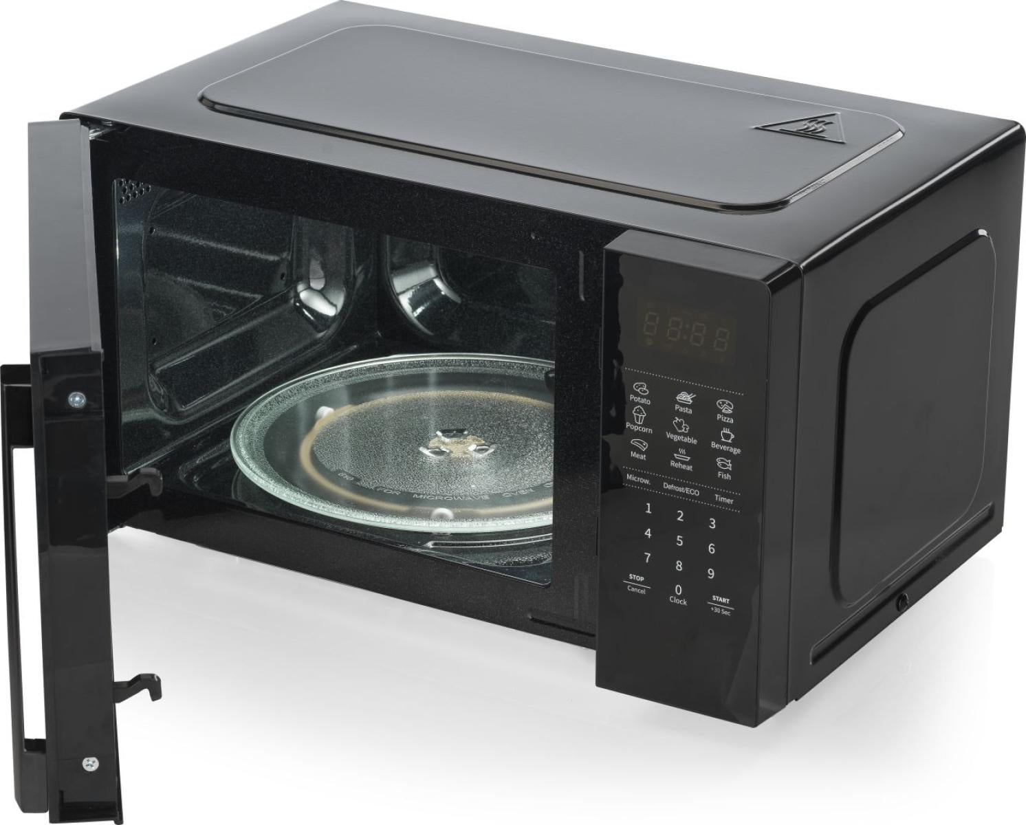 Hisense Solo-Mikrowelle H20MOBS4HI – 20 l, Inverter & Keramikboden, 700 W – schwarz