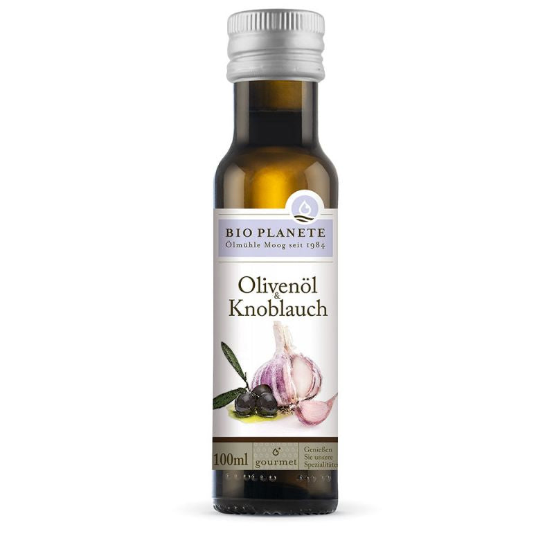 BIO PLANÈTE Bio Knoblauch Olivenöl – 100 ml